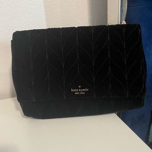 Kate spade velvet bag